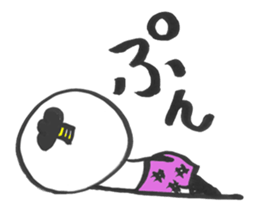 white ninja Shiromaru sticker #723983