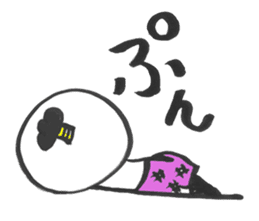 white ninja Shiromaru sticker #723983