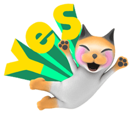 Yasaneko the perverse cats Taroimo Ver. sticker #724081