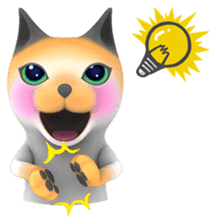 Yasaneko the perverse cats Taroimo Ver. sticker #724087