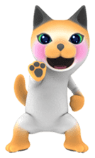 Yasaneko the perverse cats Taroimo Ver. sticker #724091