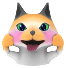 Yasaneko the perverse cats Taroimo Ver. sticker #724094