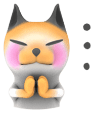 Yasaneko the perverse cats Taroimo Ver. sticker #724101