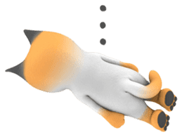 Yasaneko the perverse cats Taroimo Ver. sticker #724102