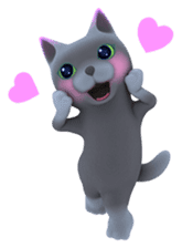 Yasaneko the perverse cats Taroimo Ver. sticker #724104