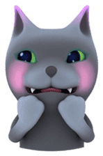 Yasaneko the perverse cats Taroimo Ver. sticker #724108