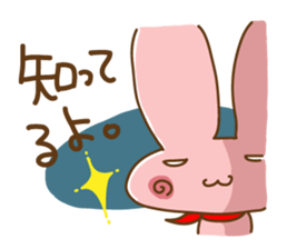 Mimmy Rabit J sticker #724333
