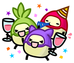 Mini beans are the joy of life sticker #724469