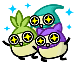 Mini beans are the joy of life sticker #724484