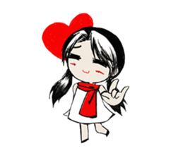 WingTip The Red Scarf sticker #724609