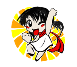 WingTip The Red Scarf sticker #724622