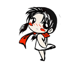 WingTip The Red Scarf sticker #724630