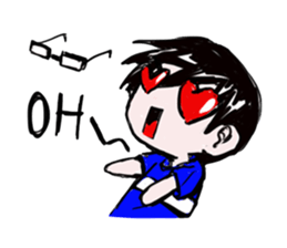 WingTip The Red Scarf sticker #724632