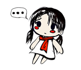 WingTip The Red Scarf sticker #724634