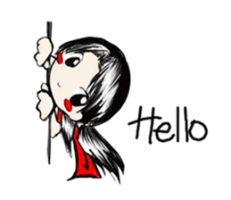 WingTip The Red Scarf sticker #724637