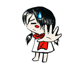 WingTip The Red Scarf sticker #724641