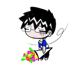 WingTip The Red Scarf sticker #724642