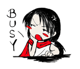 WingTip The Red Scarf sticker #724645