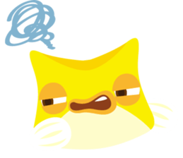 PUKU PUKU FUGU Sticker sticker #725201