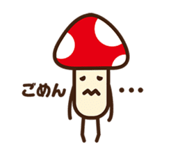 Mr.mushroom sticker sticker #725777