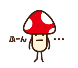 Mr.mushroom sticker sticker #725778