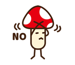 Mr.mushroom sticker sticker #725782