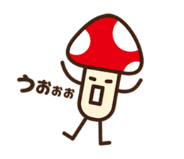 Mr.mushroom sticker sticker #725785