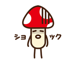 Mr.mushroom sticker sticker #725790