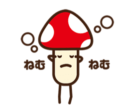 Mr.mushroom sticker sticker #725794
