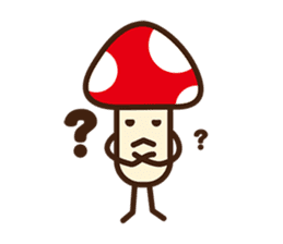 Mr.mushroom sticker sticker #725797