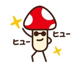 Mr.mushroom sticker sticker #725809