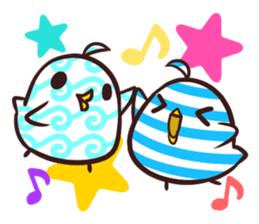 Colorful Birds sticker #725839