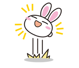 Rabbit sticker #726456
