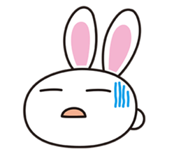 Rabbit sticker #726473