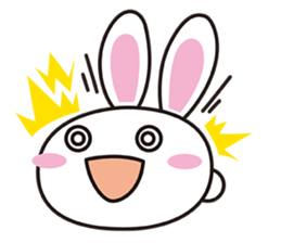 Rabbit sticker #726493