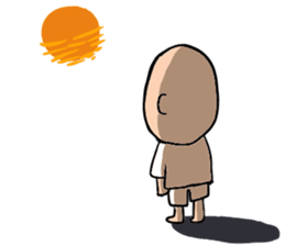 Old man of the round eyes sticker #727176