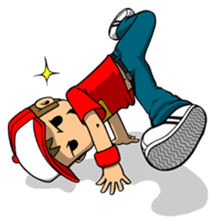 Enjoyable BREAK DANCE LIFE by B.B.crew sticker #727183