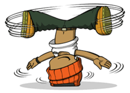 Enjoyable BREAK DANCE LIFE by B.B.crew sticker #727189