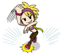 Enjoyable BREAK DANCE LIFE by B.B.crew sticker #727191