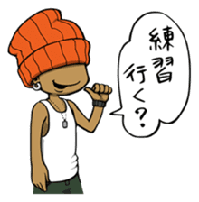 Enjoyable BREAK DANCE LIFE by B.B.crew sticker #727193