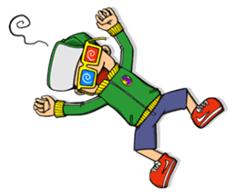 Enjoyable BREAK DANCE LIFE by B.B.crew sticker #727197