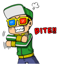 Enjoyable BREAK DANCE LIFE by B.B.crew sticker #727201