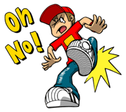 Enjoyable BREAK DANCE LIFE by B.B.crew sticker #727213