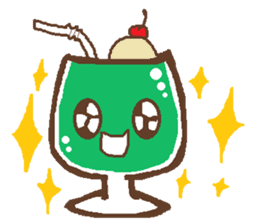 Chattering cafe menu sticker #727428