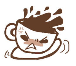 Chattering cafe menu sticker #727429