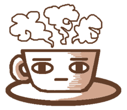 Chattering cafe menu sticker #727431