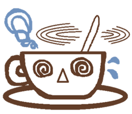 Chattering cafe menu sticker #727438