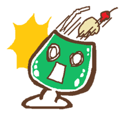 Chattering cafe menu sticker #727447