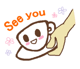 Chattering cafe menu sticker #727455