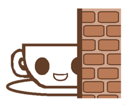 Chattering cafe menu sticker #727460